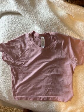 Lululemon swiftly tech cropped short sleeve